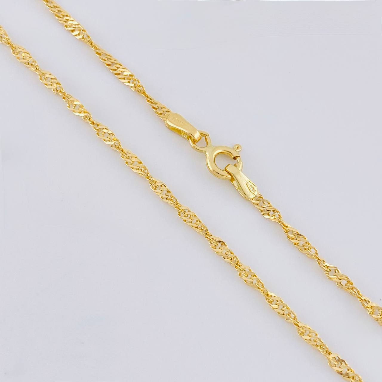 Cadena Singapur 1.65 g / 50 cm / 1.8 mm Oro Amarillo 18K