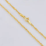 Cadena Singapur 1.6 g / 50 cm / 1.8 mm Oro Amarillo 18K
