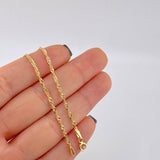 Cadena Singapur 1.6 g / 49.8 cm / 1.8 mm Oro Amarillo 18K