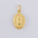 Dije Virgen De Guadalupe 0.9 g / 2.4 cm Oro Amarillo 18K