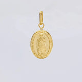 Dije Virgen de Guadalupe 0.9g / 2.4cm Oro Amarillo 18K
