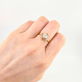 Anillo Solitario Aura Vintage 2 g / T9 1/4 Oro Amarillo 18K