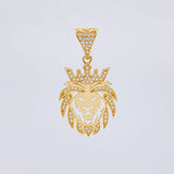 Dije León 3.1 g / 3.3 cm Oro Amarillo 18K
