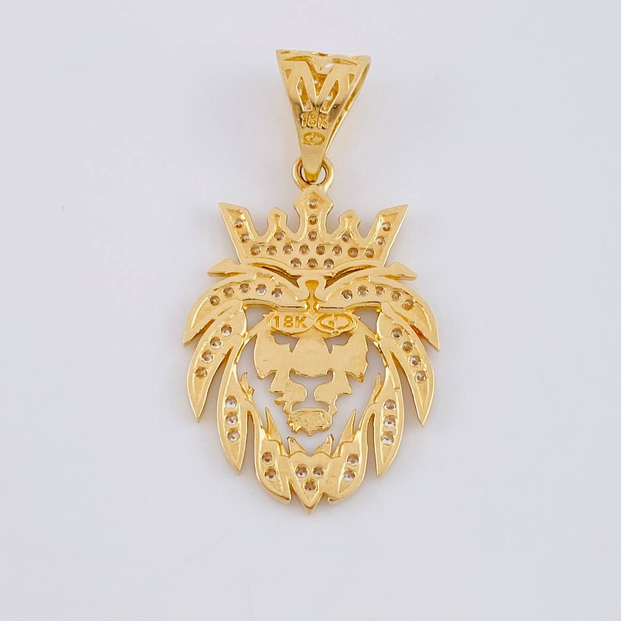 Dije León 3.1 g / 3.3 cm Oro Amarillo 18K
