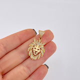 Dije León 3.1 g / 3.3 cm Oro Amarillo 18K