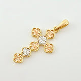 Dije Trebol 2.6 g / 3.5 cm Tres Oros 18K