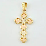 Dije Trebol 2.6 g / 3.5 cm Tres Oros 18K