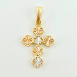 Dije Trebol 2.45 g / 3.2 cm Tres Oros 18K