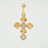 Dije Trebol 2.45 g / 3.2 cm Tres Oros 18K