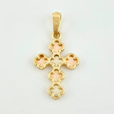 Dije Trebol 2.45 g / 3.2 cm Tres Oros 18K