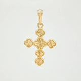 Dije Trebol Dorado 2.5 g / 3.3 cm Oro Amarillo 18K