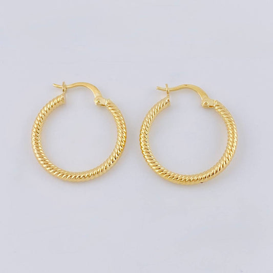 Candongas Lucy 1.55 g / 2.2 cm Oro Amarillo 18K