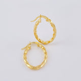 Candongas Mary Ovalada 1.3 g / 2.2 cm Oro Amarillo 18K