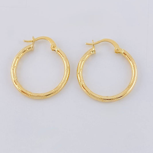 Candongas Rox 1.45 g / 2.2 cm Oro Amarillo 18K