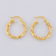 Candongas Derek 1.75 g / 2.2 cm Oro Amarillo 18K