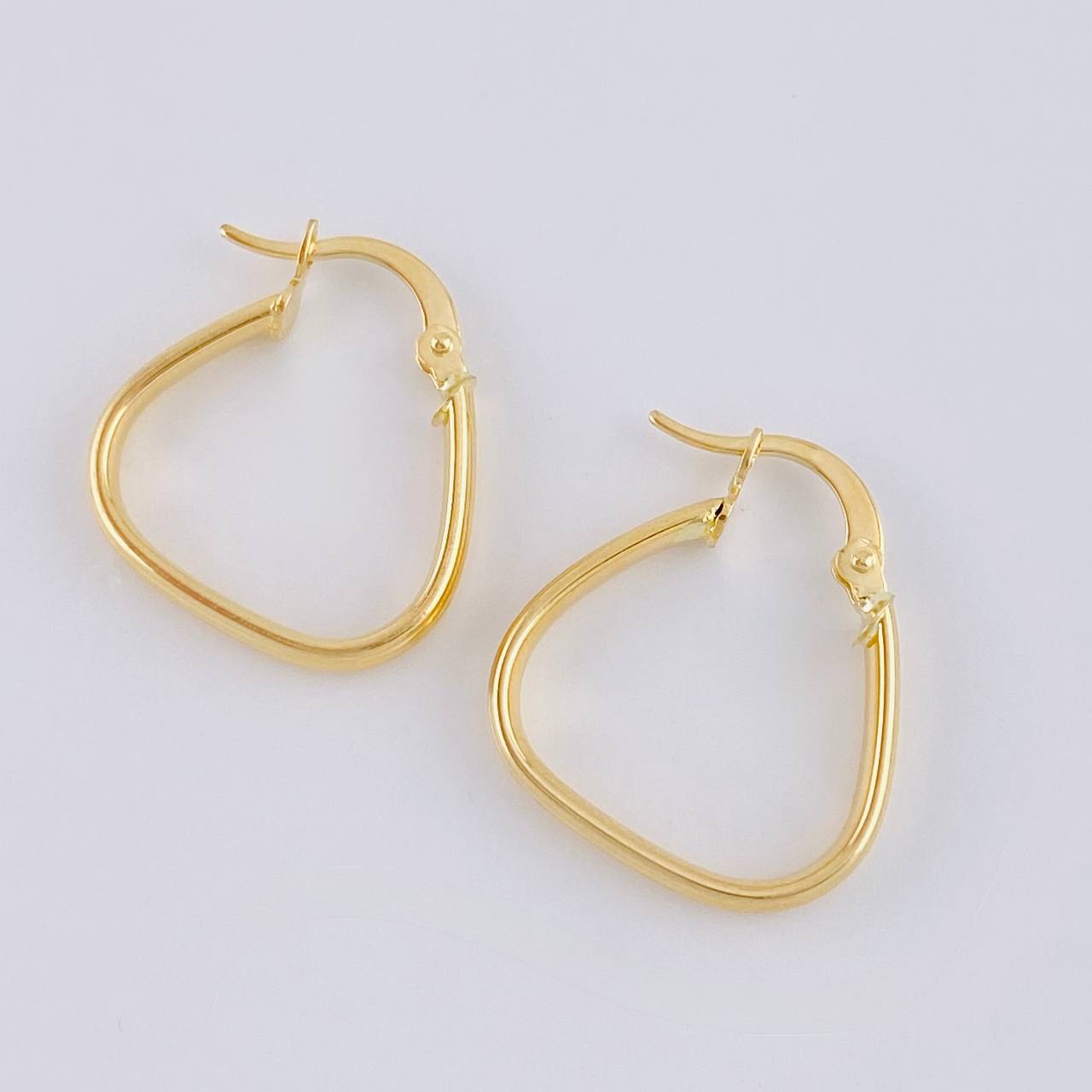 Candongas Triangulo Andy 1.65 g / 2.2 cm Oro Amarillo 18K