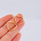 Candongas Triangulo Andy 1.55 g / 2 cm Oro Amarillo 18K