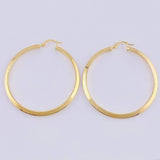 Candongas Clau 4 g / 5 cm Oro Amarillo 18K