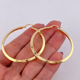 Candongas Clau 4.05 g / 5 cm Oro Amarillo 18K