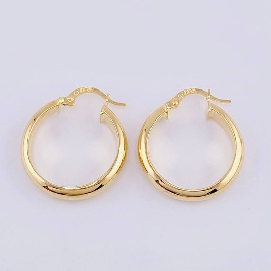 Candongas Gera 3.05 g / 2.5 cm Oro Amarillo 18K