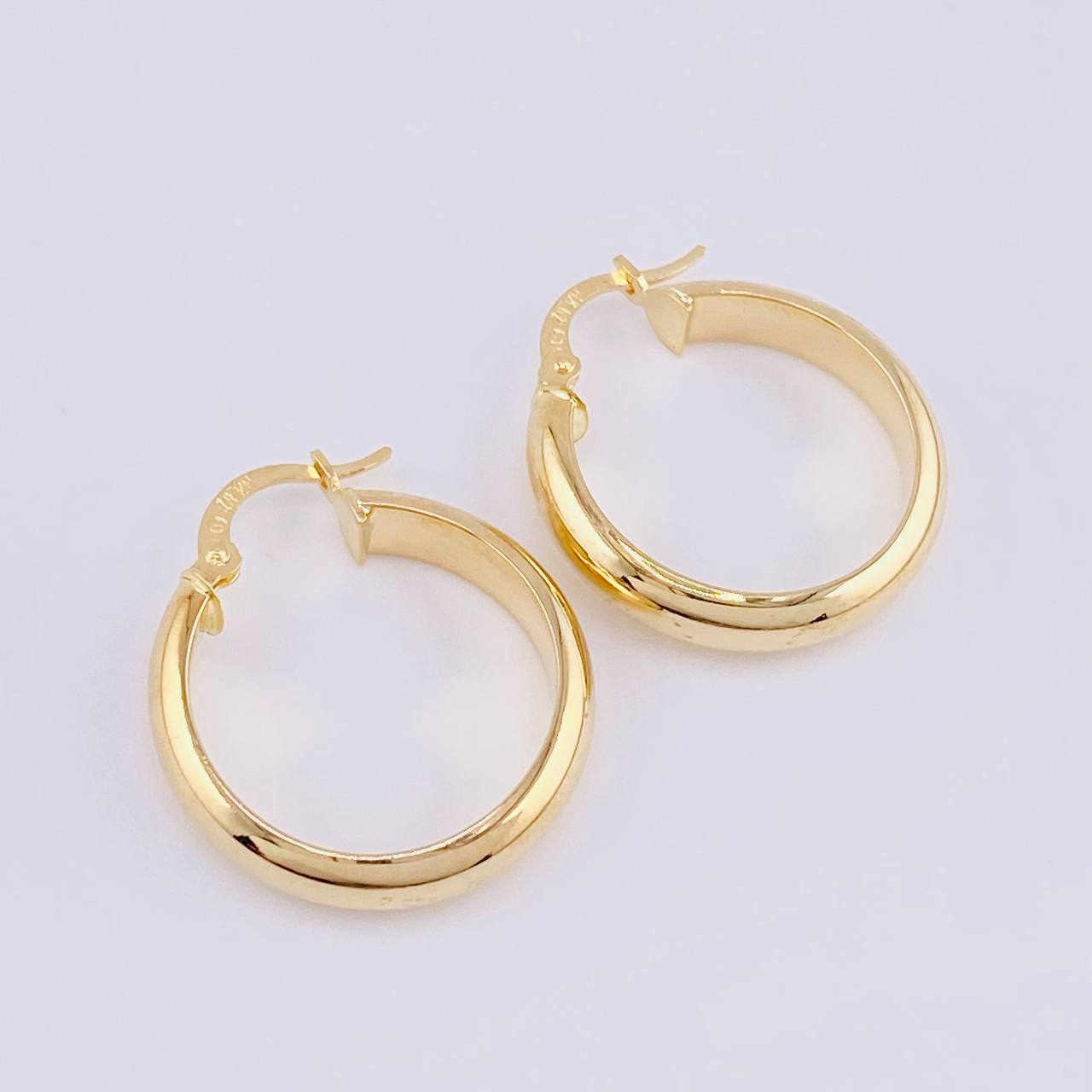 Candongas Gera 3.05 g / 2.5 cm Oro Amarillo 18K