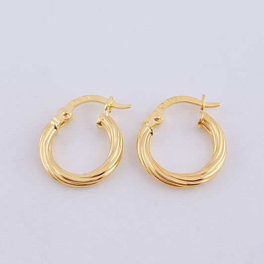 Candongas Mary 1.05 g / 1.5 cm Oro Amarillo 18K