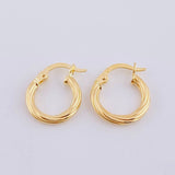 Candongas Sofi 1gr / 1.5cm / Oro Amarillo 18K *