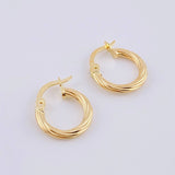 Candongas Sofi 1gr / 1.5cm / Oro Amarillo 18K *