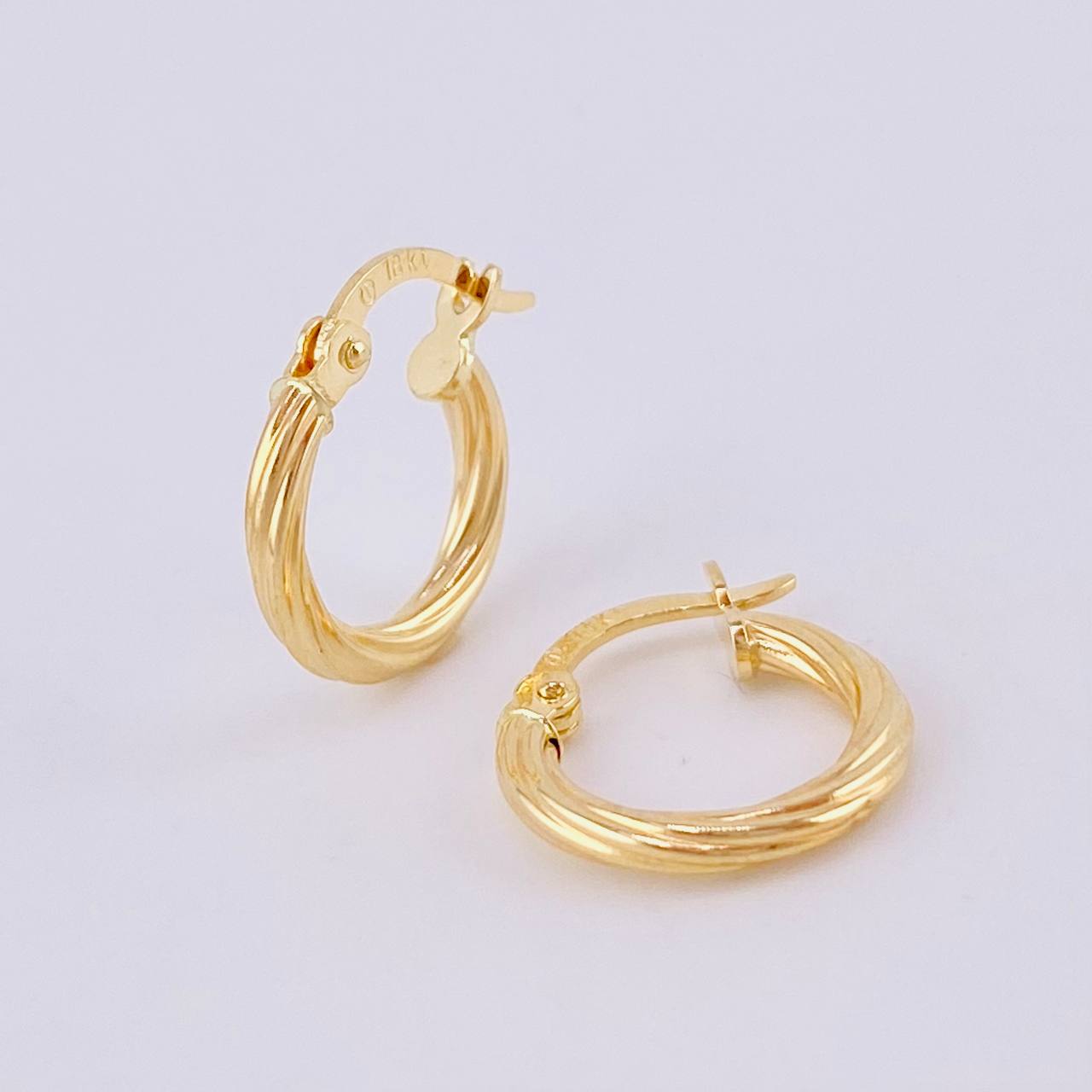 Candongas Sofi 1gr / 1.5cm / Oro Amarillo 18K *
