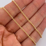 Cadena Lazo 2.05gr / 59cm / Oro Amarillo +3 18K $