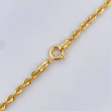 Cadena Lazo 9.2gr / 75cm / +3 Oro 18K &