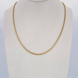 Cadena Franco 4.2gr / 45cm / +3 Oro 18K &