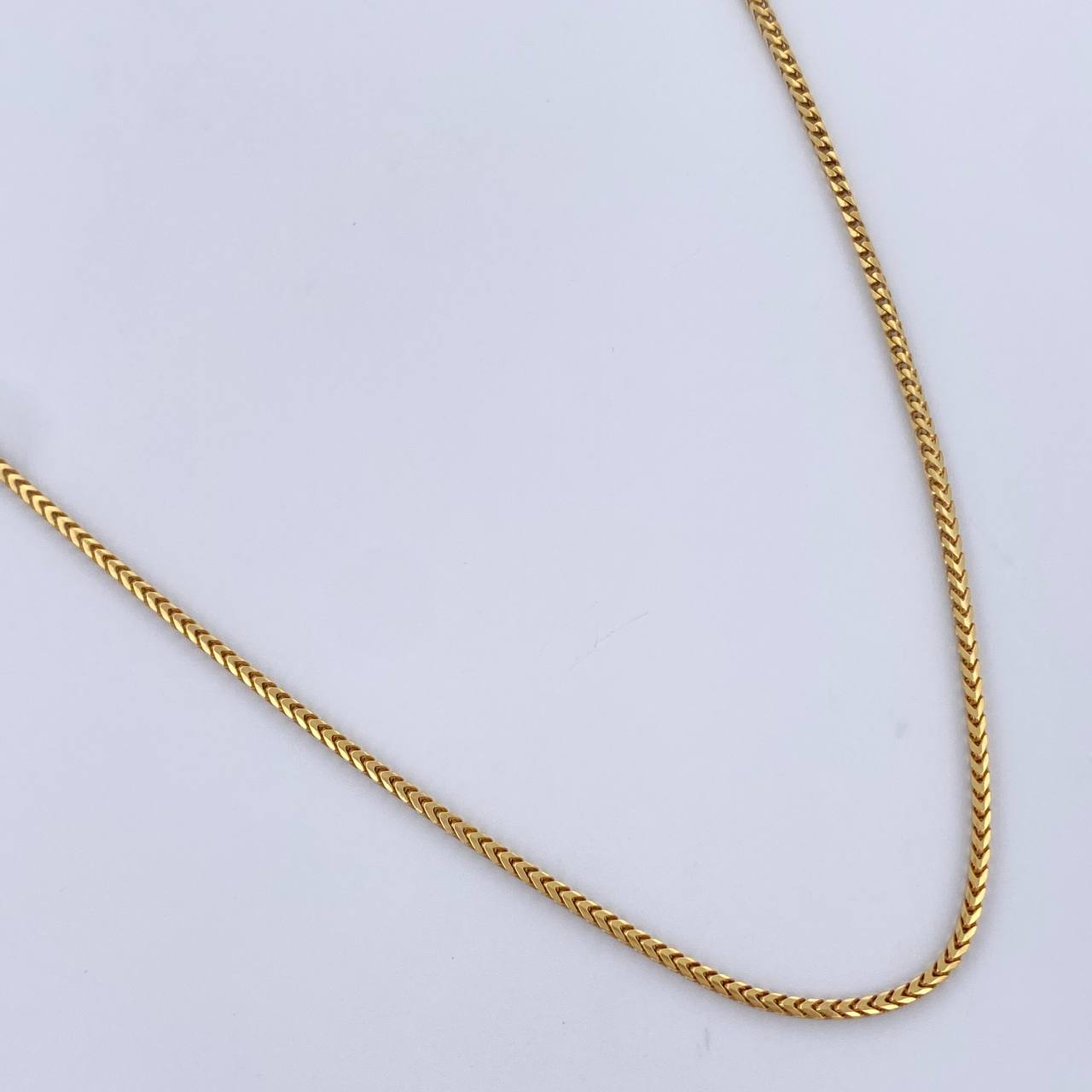 Cadena Franco Especial 6.75gr / 60cm / +3 Oro 18K &