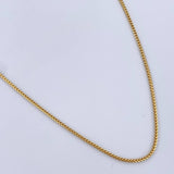 Cadena Franco Especial 6.75gr / 60cm / +3 Oro 18K &