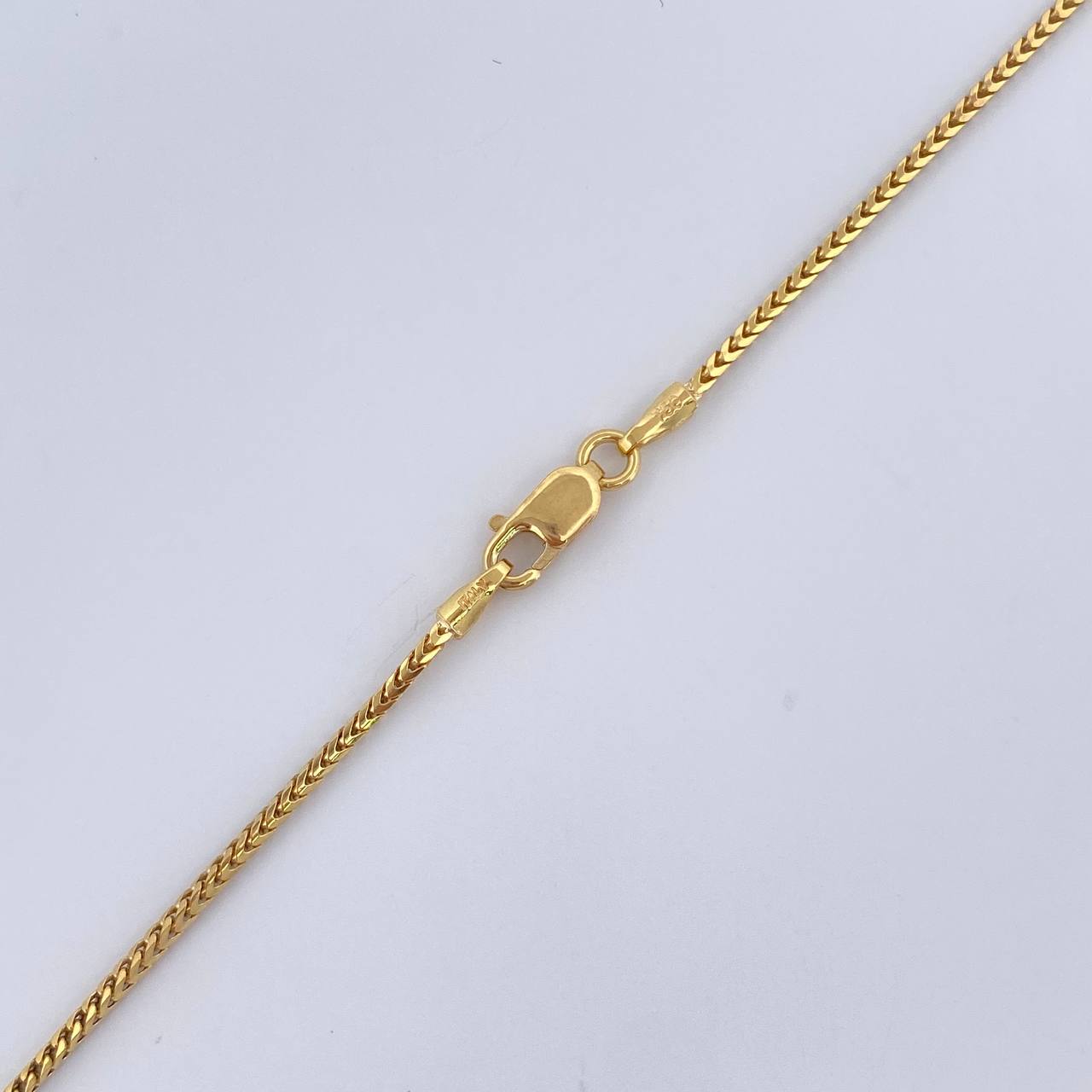 Cadena Franco Especial 6.75gr / 60cm / +3 Oro 18K &