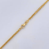 Cadena Franco 4.25gr / 45cm / +3 Oro 18K &