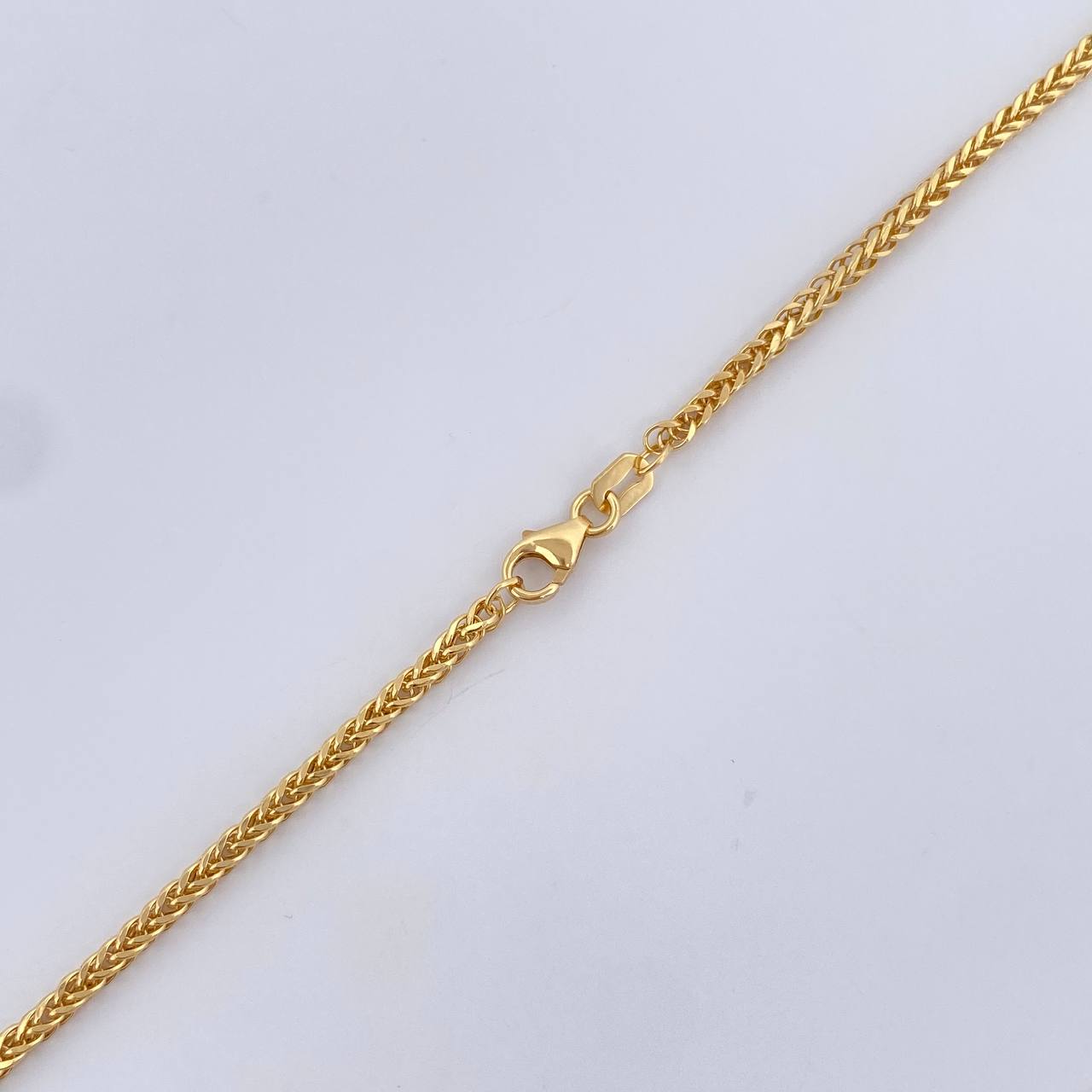 Cadena Franco 4.2gr / 45cm / +3 Oro 18K &