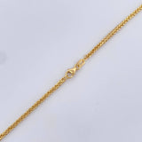 Cadena Franco 4.2gr / 45cm / +3 Oro 18K &
