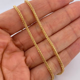 Cadena Franco 4.2gr / 45cm / +3 Oro 18K &