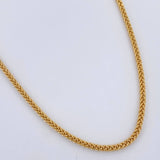 Cadena Franco 4.25gr / 45cm / +3 Oro 18K &