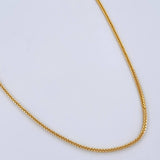 Cadena Franco 2.1gr / 45cm / +3 Oro 18K &