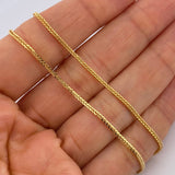 Cadena Franco 2.1gr / 45cm / +3 Oro 18K &