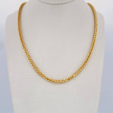 Cadena Franco 11.2gr / 60cm / +3 Oro 18K &