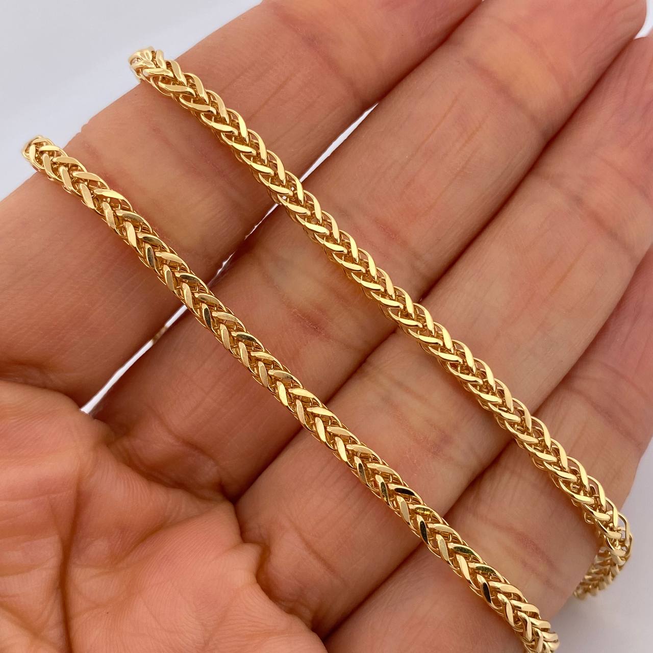 Cadena Franco 11.6gr / 60cm / +3 Oro 18K &