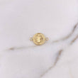 Herraje San Benito 0.8gr / 1.9cm / Troquelado Oro Amarillo 18K $