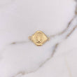 Herraje San Benito 1.2gr / 2.4cm / Troquelado Oro Amarillo 18K $