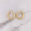 Candongas Jass 4.55gr / 2.6cm / Lisas Oro Amarillo 18K $