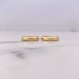 Candongas Jass 2.05gr / 1.8cm / Lisas Oro Amarillo 18K $