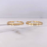 Candongas Diani 1.8gr / 2.7cm / Oro Amarillo 18K $