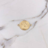 Herraje Virgen Del Carmen 1.9gr / 2.8cm / Troquelado Oro Amarillo 18K $